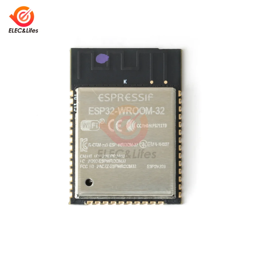 ESP32 ESP32-WROOM ESP32-WROVER модуль ESP32-WROOM-32D-32U ESP32-WROVER-I-IB-B Беспроводной Bluetooth WiFi IPEX двухъядерный модуль