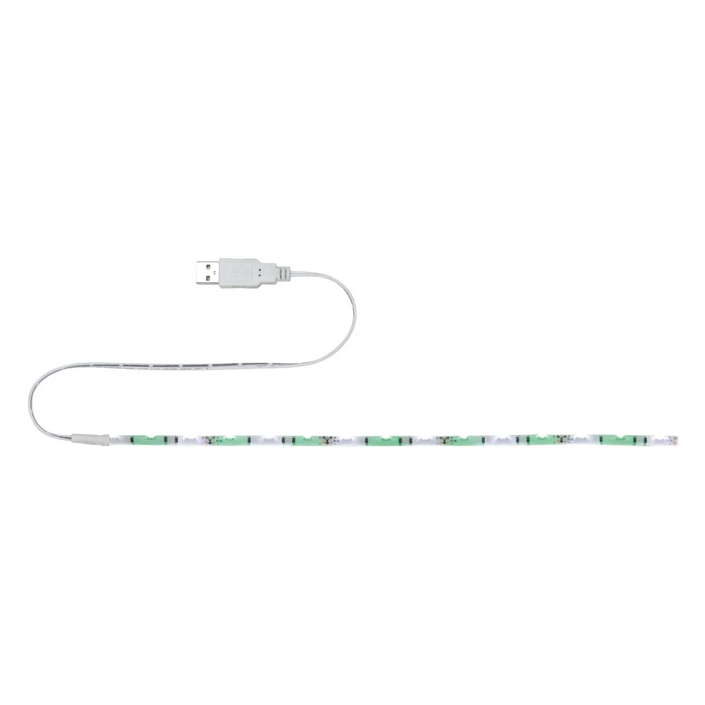 70704 Подсветка FN USB-Stripe 30cm Grün/Weiß 1,5W Ws Met