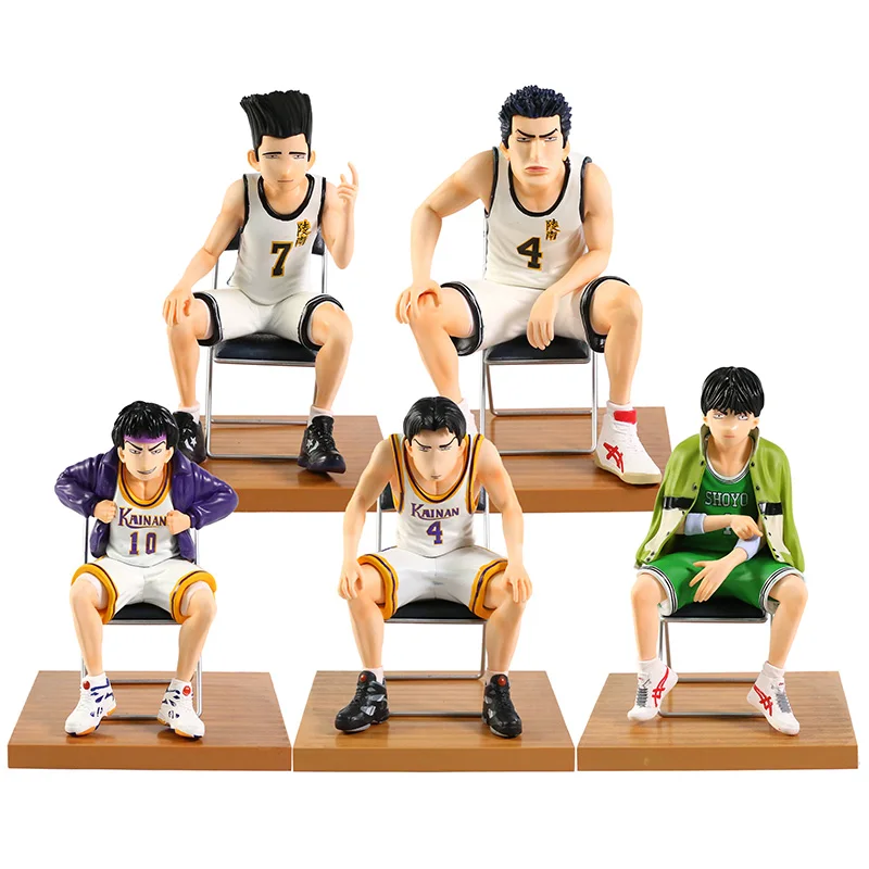 Коллекционные модели Slam Dunk Akira Sendoh Kiyota Nobunaga Fujima Kenji Shinichi Maki Uozumi Jun 5 шт./компл. |
