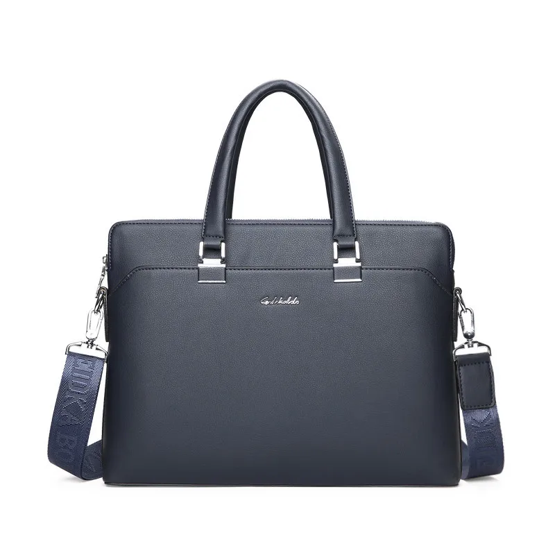 

New Style MEN'S Handbag Europe And America Business Handbag Fashion Computer One-Shoulder Diagonal Bag