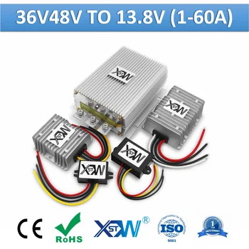 

XWST DC DC 36V 48v to 13.8V Step Down Voltage Converter 13.8 Volt Buck Voltage Transformer Waterproof DC Power Supply
