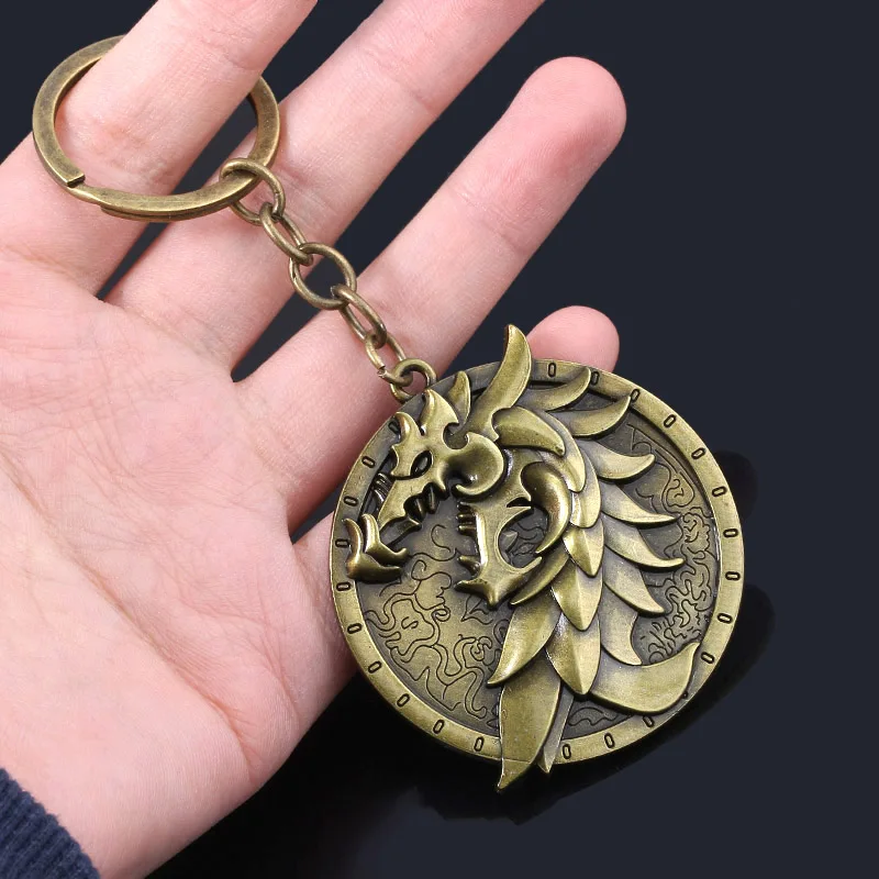 Dark Souls защита щит брелок Орел черный железный Greatshield меч металлический брелок для мужчин автомобиля женщин сумка ювелирные аксессуары