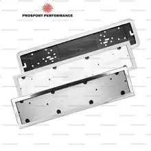 Рамка для гос номера знака крепление держатель для автомобиля нержавеющая сталь тюнинг стайлинг 1шт