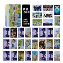 [MYKPOP] X1 LOMO Card Set MINI #1: QUANTUM LEAP, 32 шт. набор, KPOP Fans коллекция SA19100803