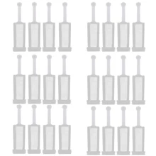 Lot de filtres universels pour pistolet à pulvérisation,maille fine, crépine jetable, 24 pièces
