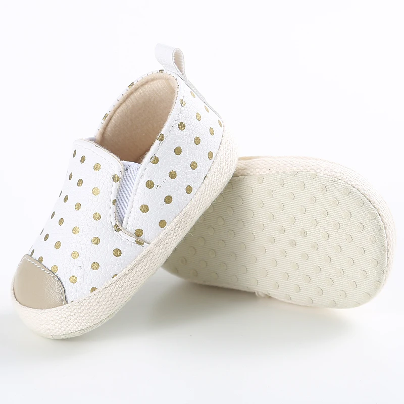 Детская обувь для девочек Новорожденные Девочки Малыши мягкая подошва Мода дизайн из искусственной кожи Повседневная 0-18 месяцев принцесса обувь для первых шагов