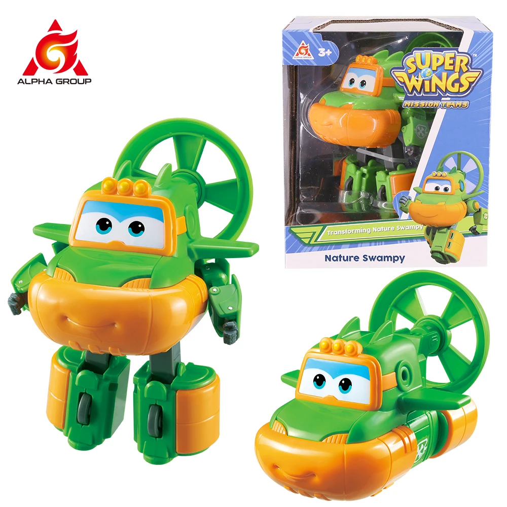 Super Wings 5 Transforming Swampy Mira Jett Action Figures Robot Deformation Airplane Transformation Animation Kid Toys Gifts Action Figures Aliexpress