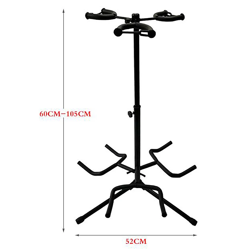 Универсальная подставка для гитары, черный складной штатив, стойка для акустической классической электрогитары, подставка и держатель для басов