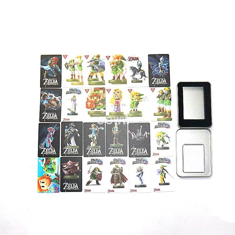 NFC метка игровые карты совместимые с BOTW 24 шт. фитильная карта Wild Wolf Link для Nintendo