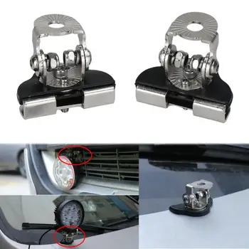 

2 Pcs/Set Stainless Steel Pillar Hood Car Mount Bracket Clamp Holder 304 Offroad Led Work Light Bar Auto Replacement Parts