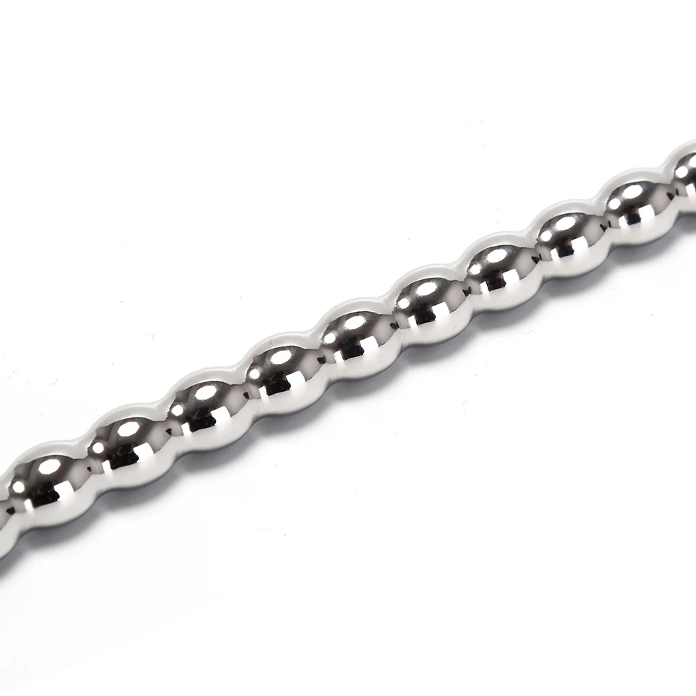 New Stainless Steel Urethral Sound 5/6/7/8/9/10mm Urethral Dilators Sex Toys for Men Penis Plug Sound Toys -15