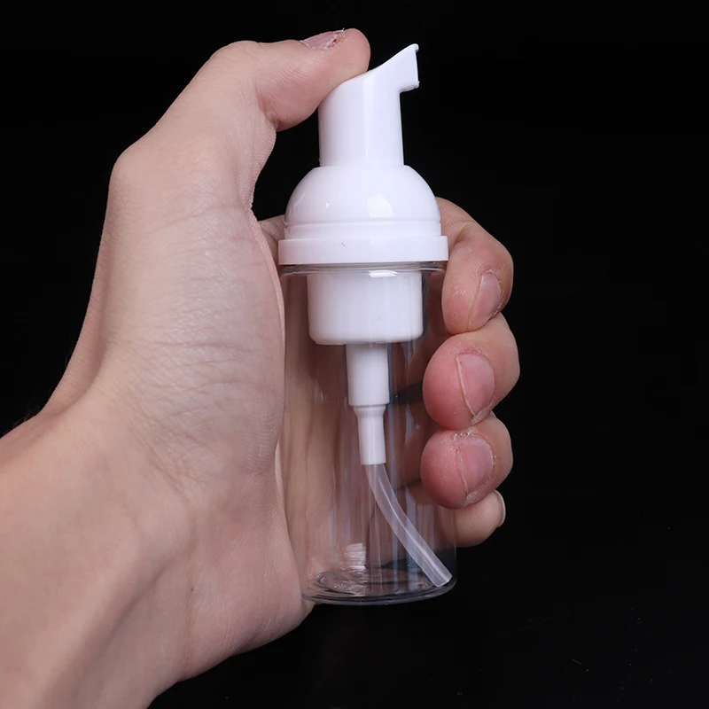 50ML/60ML 디스펜서 비누 거품 거품 펌프 병, 여행 플라스틱 휴대용 편리한 병 빈 거품 병 1 개