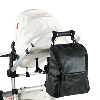 

Camouflage double shoulder multi-functional waterproof Mommy Bag Backpack large capacity multi-functional portable double should