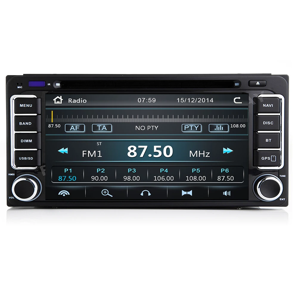 2 DIN универсальный радио автомобильный Nav gps стерео для Toyota Corolla Camry Prado RAV4 Hilux VIOS карты dvd-камера