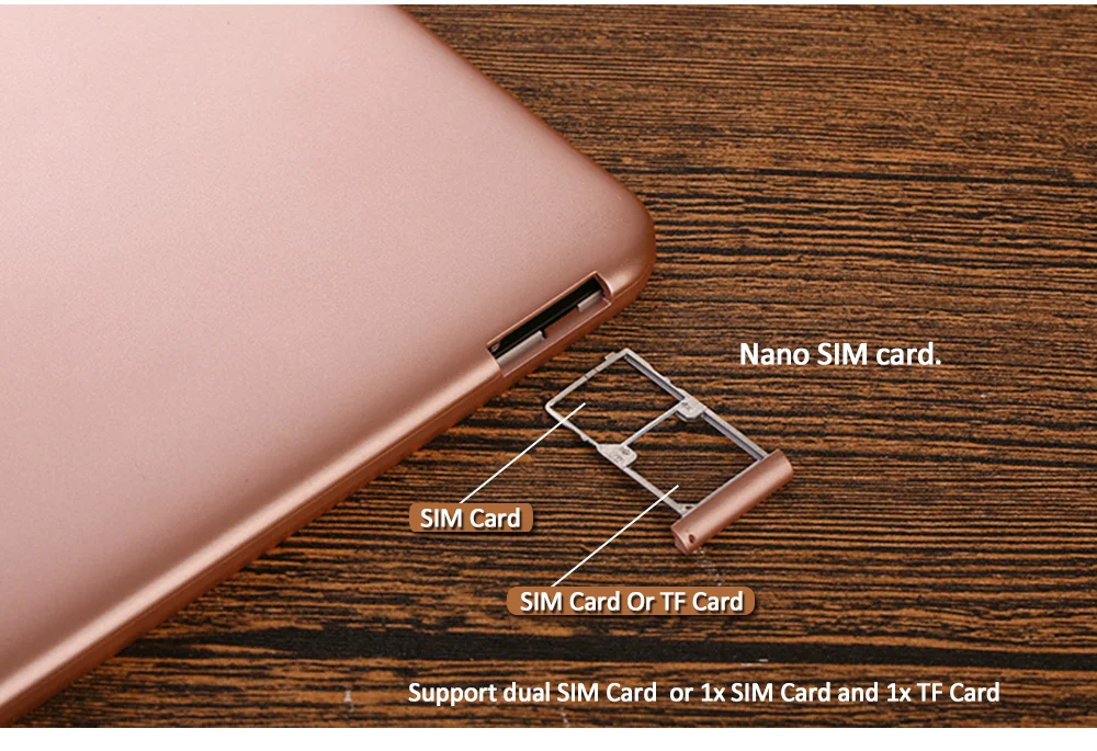 2020 new 8 inch 4G phone call tablet pc Octa Core Android 9.0 6GB RAM 64GB ROM Dual SIM 8.0MP Wifi Bluetooth Smart tablets phone