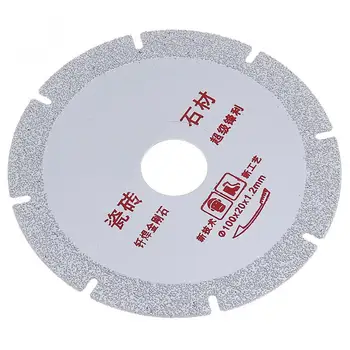 

Sharp Circular Saw Blades Diamond Brazing Grinding Discs Cutting Pieces with U-Shaped Opening for Cutting / Polished