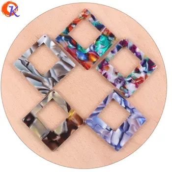 

Cordial Design 47*47M 50Pcs Jewelry Making/Earring Accessories/Acetic Acid/Square Shape/DIY Parts/Hand Made/Earring Findings