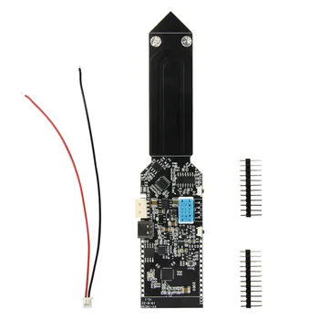 

ESP32 WiFi Bluetooth T-Higrow Battery Holder And DHT12 Soil Temperature And Humidity Photometric Electrolyte Sensor