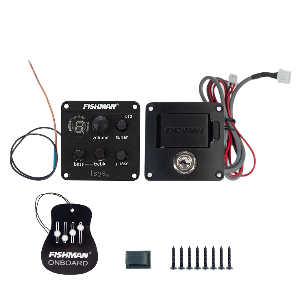 Акустическая гитара Fishman ISYS + EQ с зажимом для звукового отверстия|Детали и