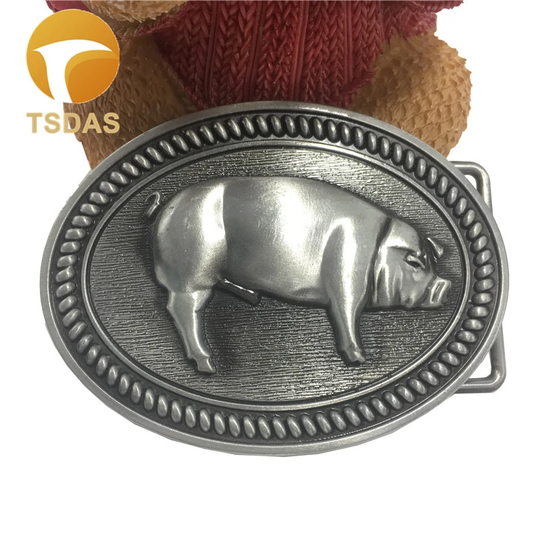 pig belt buckle