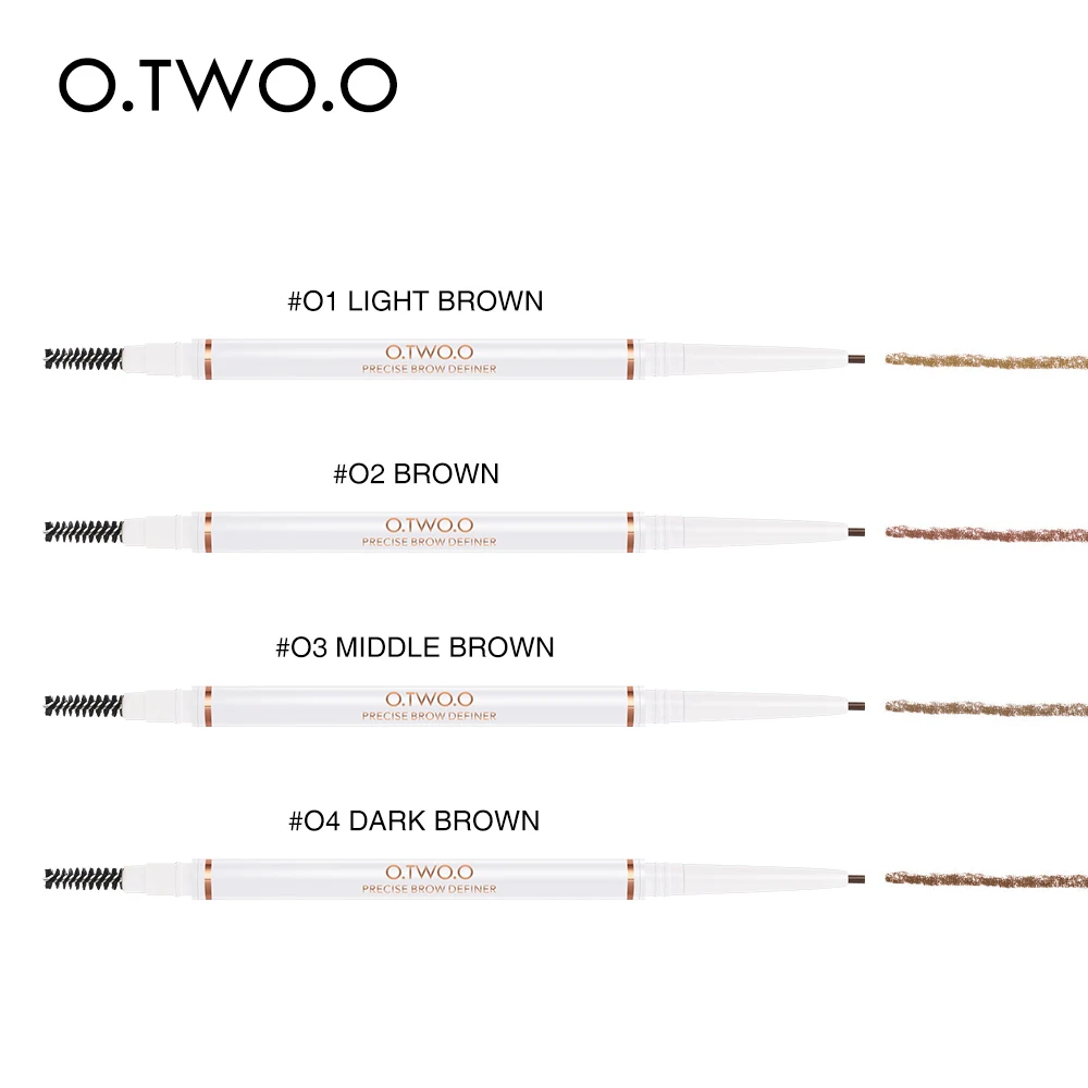O. TWO. O продукты для женщин maquillaje косметика карандаш для бровей черный макияж для бровей инструмент