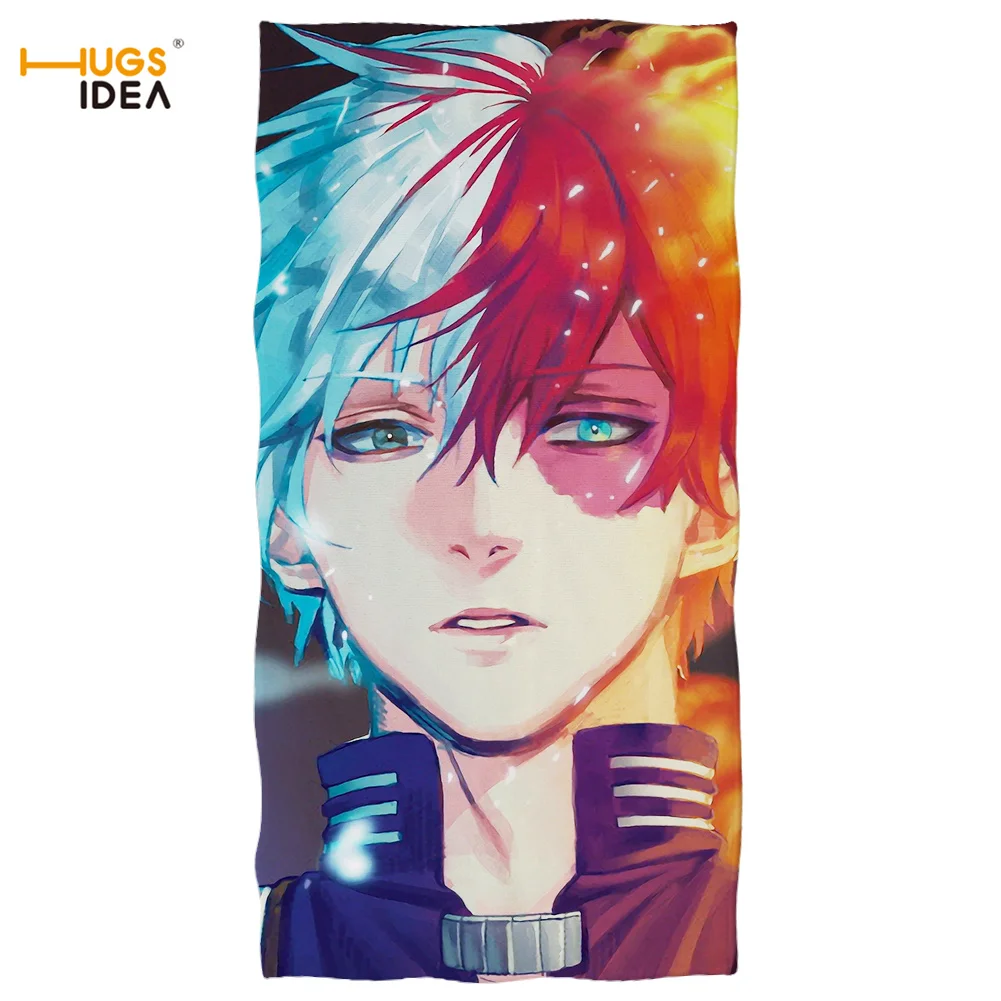 Collectibles My Hero Academia Shoto Todoroki Anime Bath Towel Shoto New