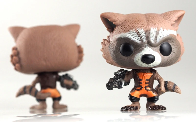 FUNKO POP Originais коробка Marvel Rocket енот поп Funko Экшн фигурки коллекционные игрушечные фигурки Детские игрушки для детей 25F90