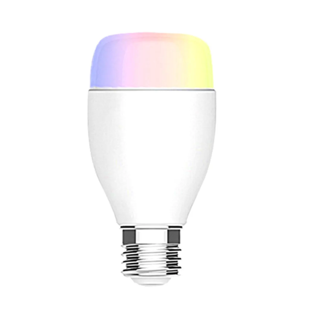 Для Alexa voice smart bulb Wifi Пульт дистанционного управления Энергосберегающая лампочка с затемнением Голосовая умная лампочка пульт дистанционного управления energy 628#35