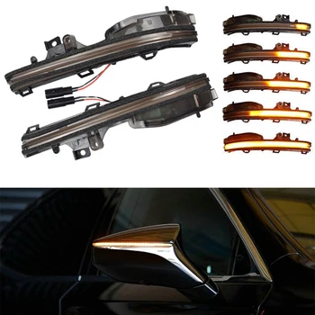 

NEW-Car LED Dynamic Turn Signal Light Sequential Side Mirror Light for Toyota Lexus ES XZ10 UX ZA10 RC F LC Z100 2019 2020