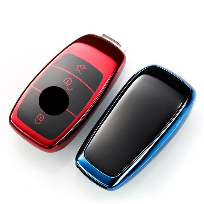 Cover chiave telecomando per Mercedes Benz classe E S E300 E400 2017 2018 W213 - H8dc0d46bf7144b2abd24cced4c0170ceP
