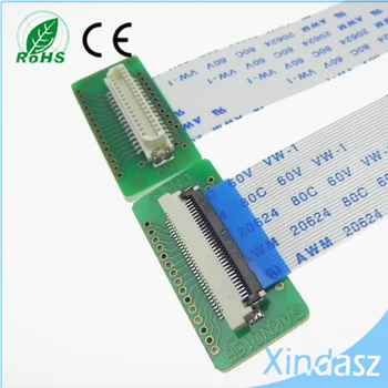 

5pcs/Lot Customized LVDS FFC Cable Type DF9-31V-1S 31pin TTL Female To Female 1.0mm Pitch Length 150-200mm For LCD Screen