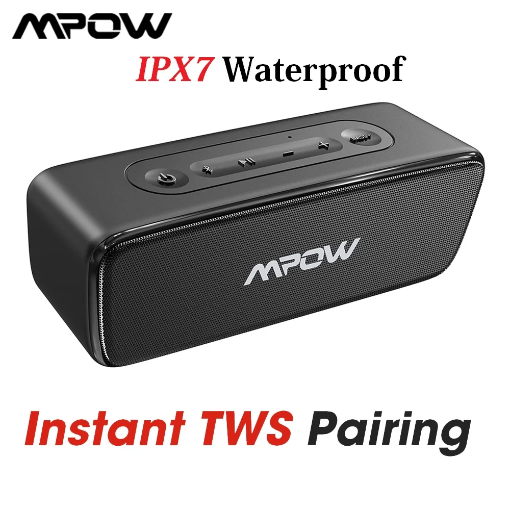 Bluetooth Колонка Mpow SoundHot R6 водостойкая IPX7 24 часа|Портативные колонки| |