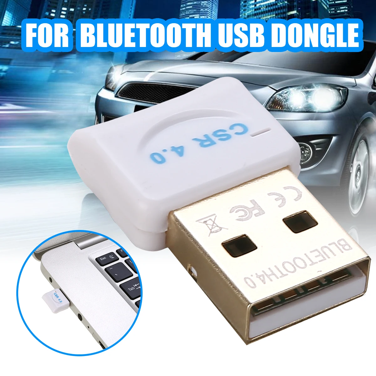 Mayitr 1 шт. Двойной режим беспроводной USB автомобильный AUX ключ bluetooth 4,0 приемник адаптер музыкальные колонки для JVC KS-UBT1 автозапчасти