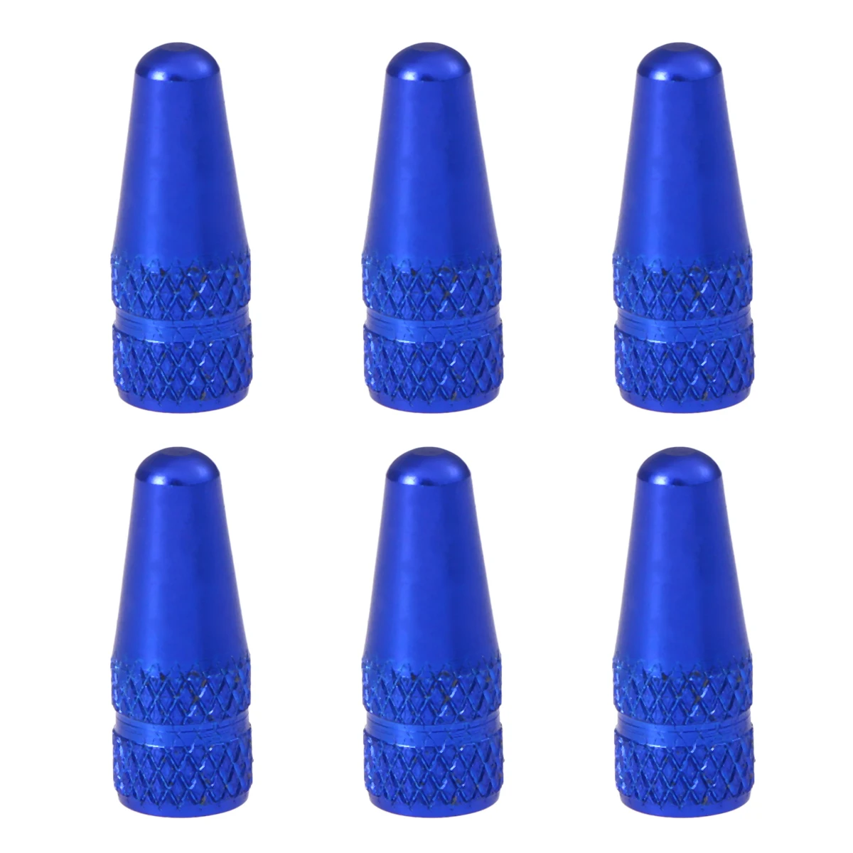 6pcs blue 6 шт./упак. вентиля покрышек легковых Кепки s колеса клапан Кепки велосипеда Алюминий сплав французское кружево ткань для MTB дорожный велосипед горный велосипед шины насос для очистки от пыли воздушной чехлы - Цвет: 6pcs blue