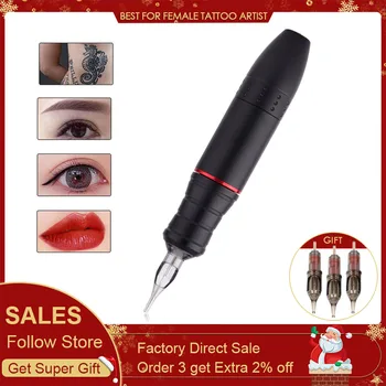 

Biomaser Permanent Makeup Eyebrow Lips Tattoo Machine Pen Device Set Coreless Motor CTG001 Tattoo Gun Equipment For Tattooist