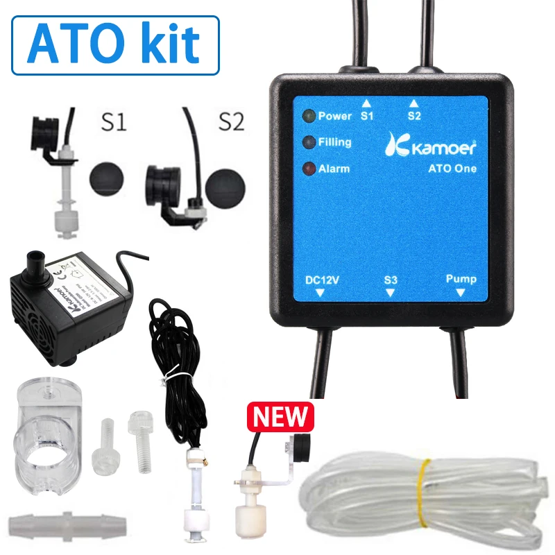 O sensor triplo do aquário de kamoer ato completa a solução ótica que detecta a parte superior do automóvel fora do enchimento de água automático com o sensor s3 do anti-transbordamento
