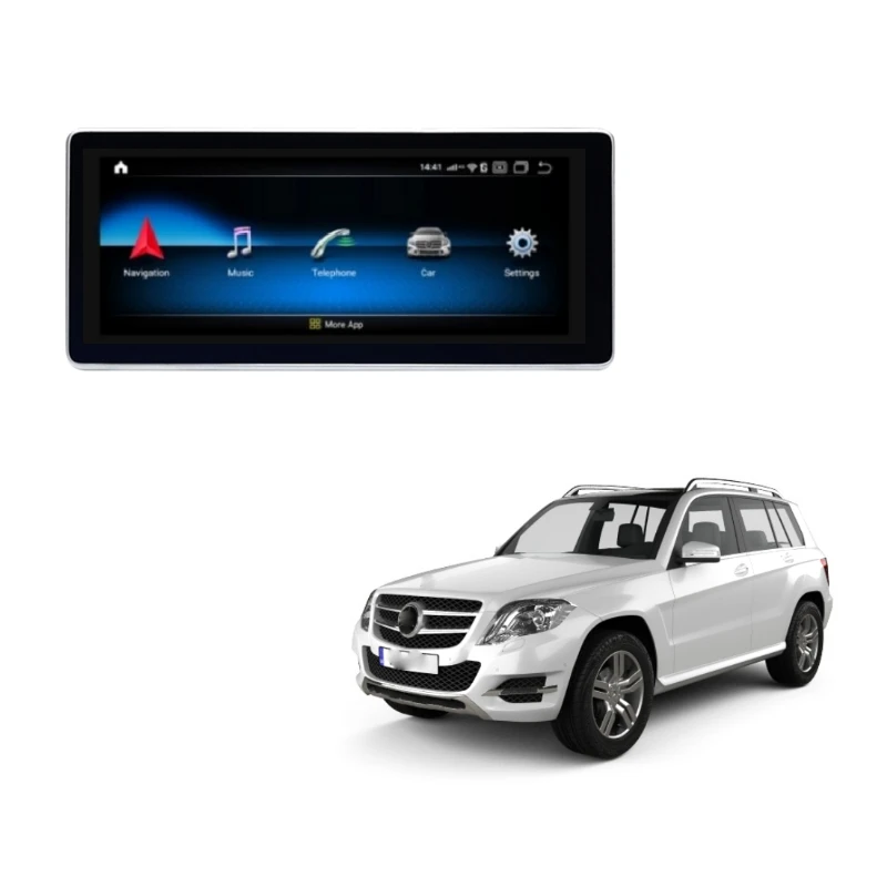 Автомобильный мультимедийный gps аудио радио для Mercedes Benz GLK Class MB X204 2008 2009 2010 2011 2012 2013 CarPlay навигация