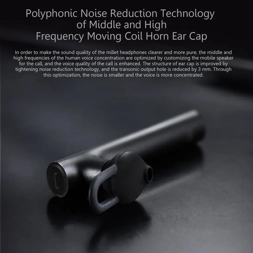 

For Xiaomi Youth Version Headphone Wireless 4.1 Hands-free Smart Earphone Headset With Built-in crophone