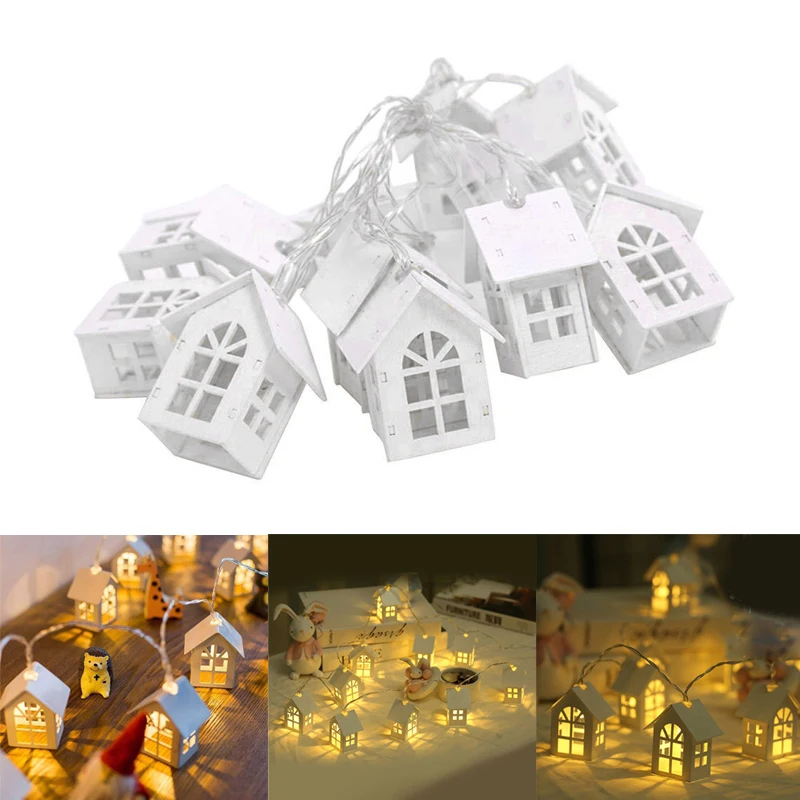 

1.5M 10 LED House Shape String Lights Christmas Wedding Party Decoration Light Strings