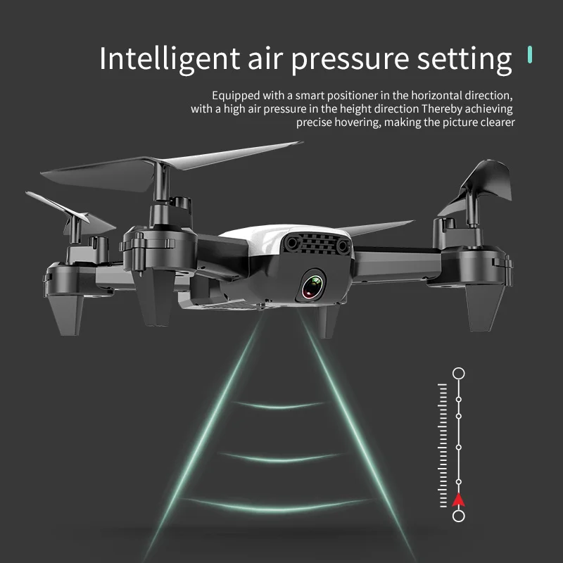 Радиоуправляемый FPV Wi Fi Дрон с 4K широкоугольной HD камерой удержание высоты 1080P
