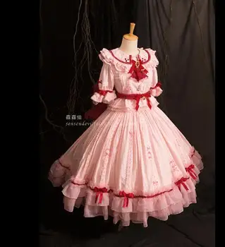 

Remilia Touhou Project cosplay Remilia Scarlet cosplay costume dress female Limited Edition