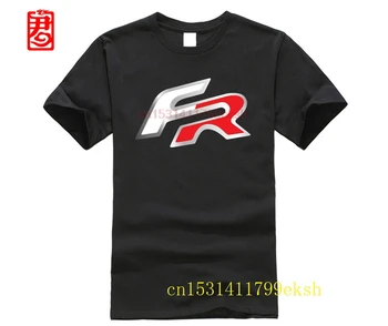 

New Seat Sport FR T-shirt Leon Sport Car Logo Mens T-shirt