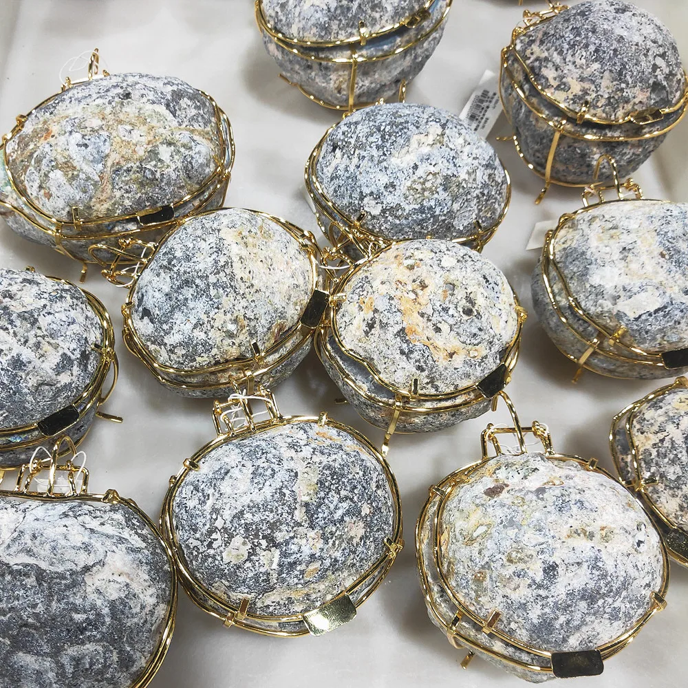 Natural Handmade Storage Agate Geode Necklace Rough Quartz Crystal Earring Rings Box Crystal Stone Women Jewelry Container 5