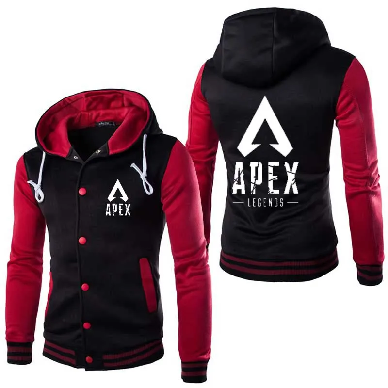 5 Высокое качество дизайн стильные игры Apex leyendas Толстовка Мужская Косплей толстовки крутой тонкий бейсбольной куртке костюм пальто - Цвет: 5