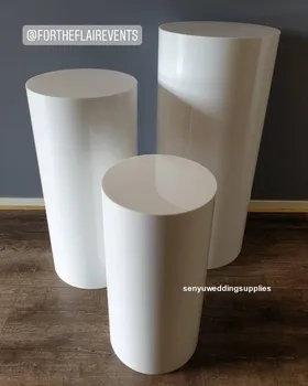 

New style Acrylic Plinth Wedding Display Stand for wedding stage senyu2276