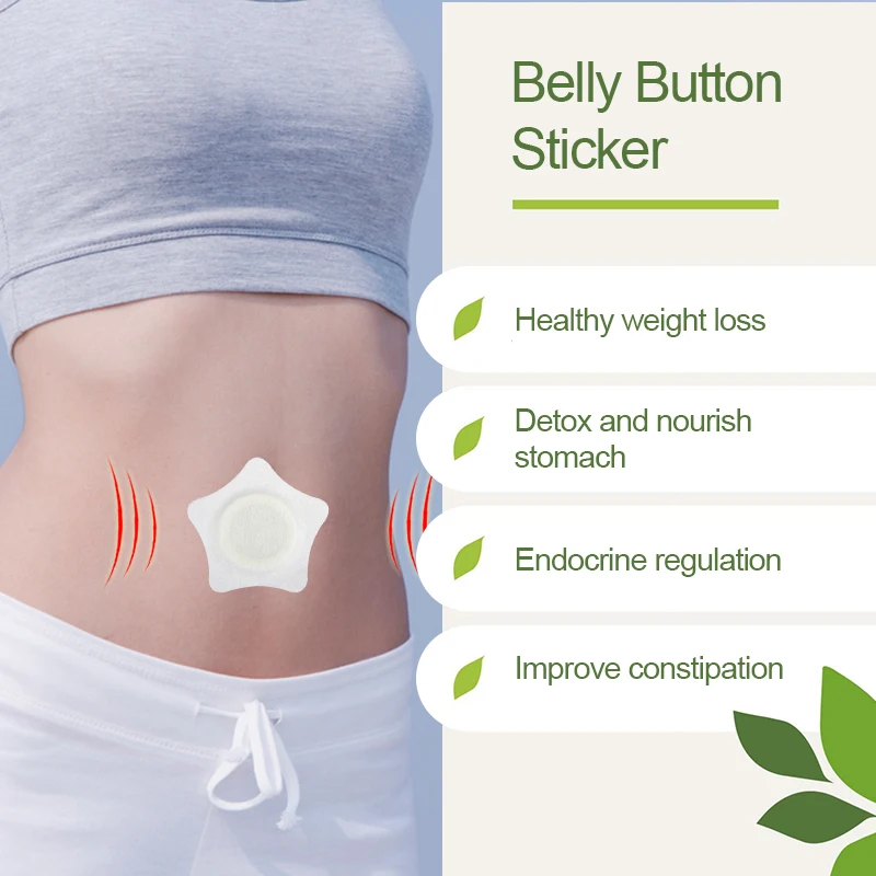 Constipation Patches Relieve Laxative Detoxification Eliminate Abdominal Obesity Caused by Constipation Health Care Sticker 5pcs
