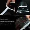 Anti-fog Transparent Mask Health Mask Fast Food Restaurant Plastic Kitchen Masks Reused respirator Beverage Service Tools 6