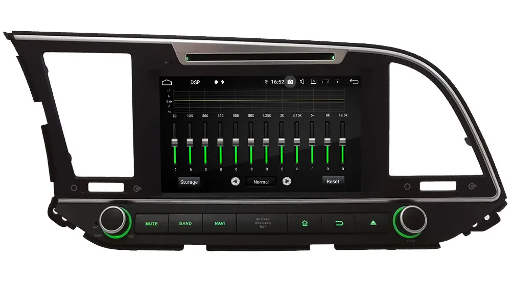 Perfect Klyde IPS 4G Android 9.0 Octa Core 4GB RAM 64GB ROM DSP BT Car DVD Multimedia Player Radio For Hyundai Elantra Avante 2016-2019 3