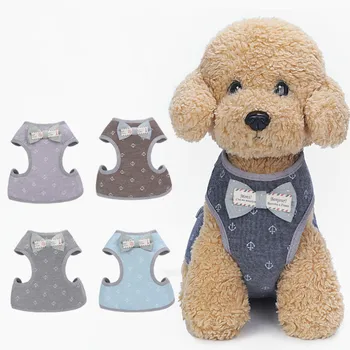 

Pet Supplies Dog Leash Set Dog Harness Puppy Vest Polyester Mesh Breathable Comfortable Vest Multi-Color Optional Chest Strap
