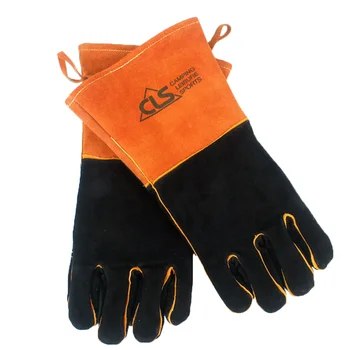 

Outdoor BBQ Grill Gloves Heat Resistant Gloves Barbecue Grilling Microwave Oven Camping Gloves